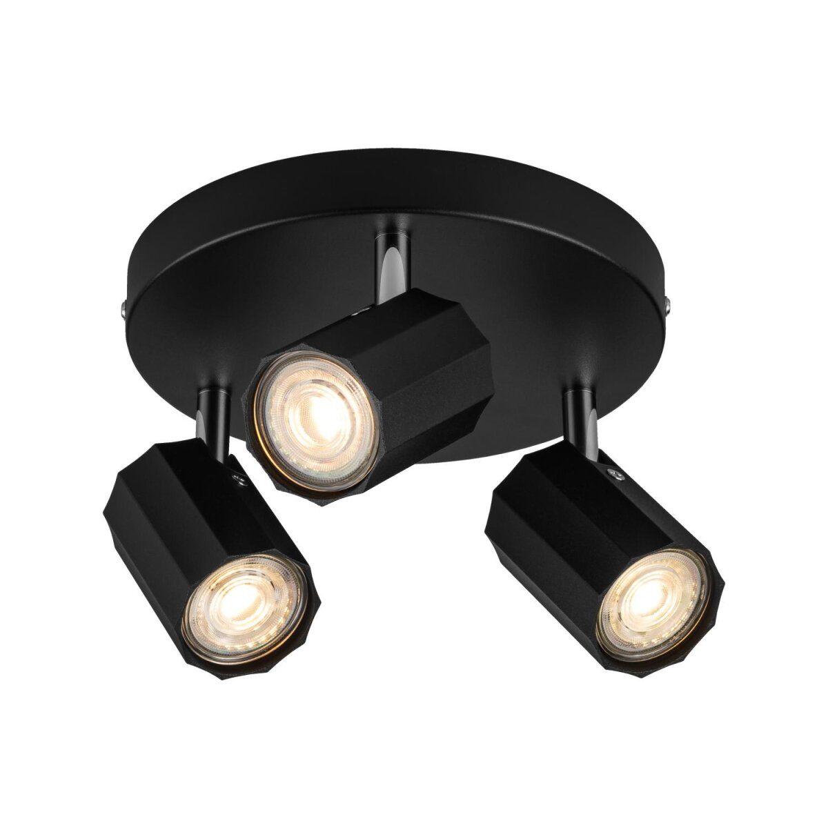LIVARNO home ceiling spotlight / track light, with 3 tilting and swiveling spots