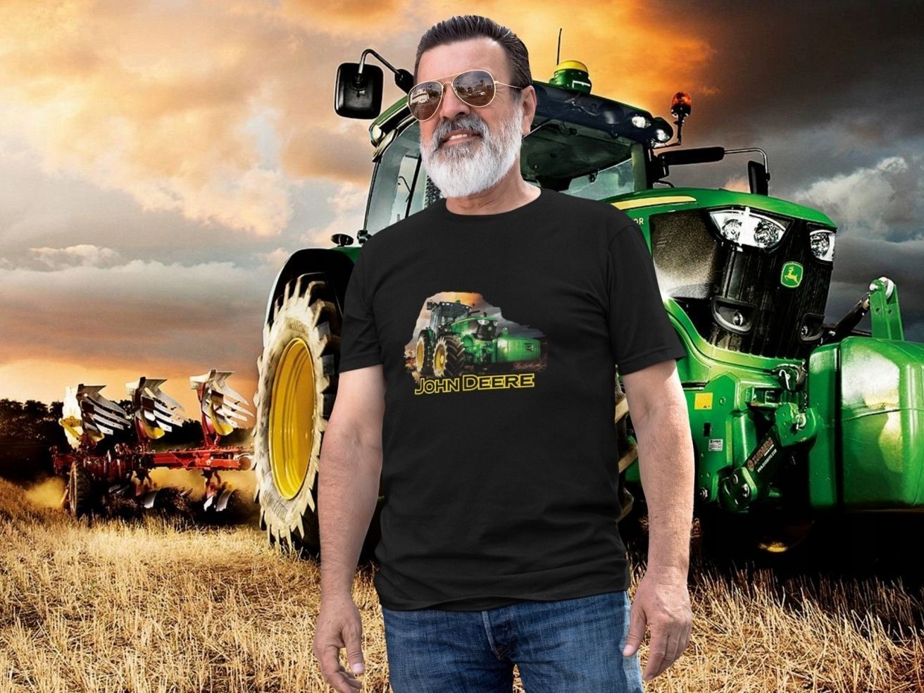 Męski t-shirt JOHN DEERE PREMIUM