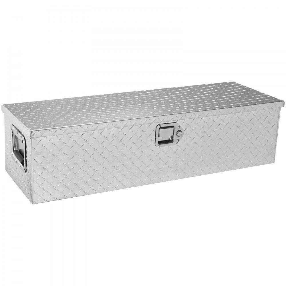 990 x 330 x 254 mm Skrzynka narzędziowa do skrzyni ładunkowej, zamykana Skrzynka narzędziowa o pojemności 83 l do ciężarówki Skrzynka narzędziowa do przechowywania Skrzynka narzędziowa, nośność 39 kg Organizator skrzynki narzędziowej do samochodu kempingo