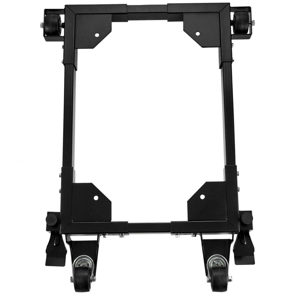 Base mobile, capacité de 1 500 lb, réglable de 18" x 24" à 26,5" x 31,5", base mobile universelle robuste avec roues pivotantes, pour équipement de travail du bois, scies à ruban, outils électriques, machines – Réf. HT-22998