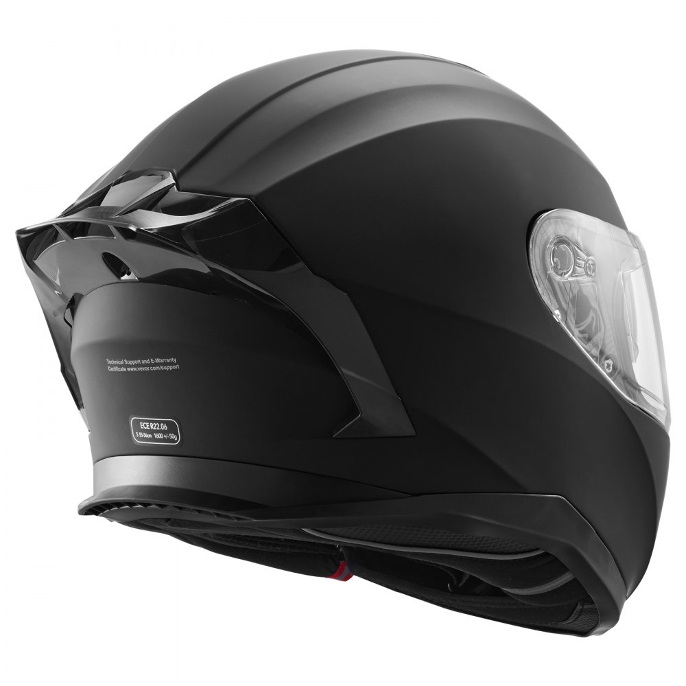 Motorradhelm, Motocross-Helme, Integralhelm, Größe M, Helme aus ABS mit Wechselgläsern, ECE-geprüft, komfortabler Motocross-Helm, für Jugendliche und Erwachsene, Schwarz Motorradhelm, Motocross-Helme, Integralhelm, Größe M, Helme aus ABS mit Wechselgläsern, ECE-geprüft, komfortabler Motocross-Helm, für Jugendliche und Erwachsene, Schwarz