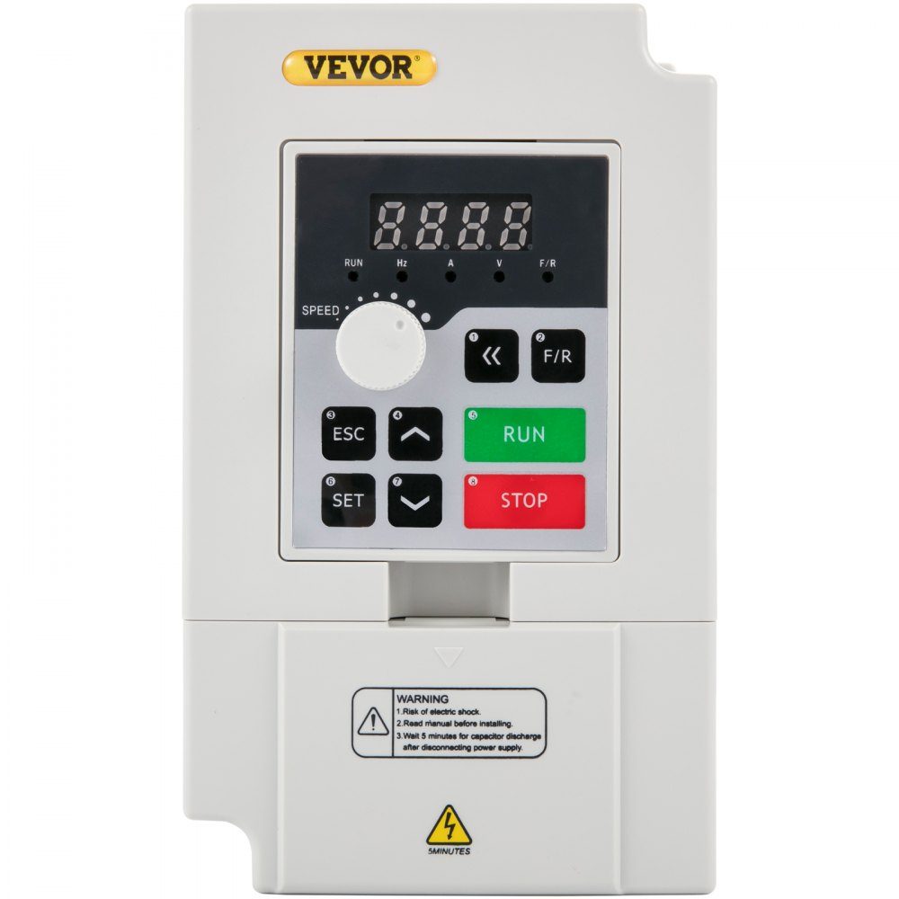 Variable Frequency Inverter 220V 3KW 4HP Variable Inverter VFD Speed ​​Controller CNC Inverter -5~40°C Vibration <0.5G Input/Output Current 0-14A Input 1 or 3 Phase VFD Converter