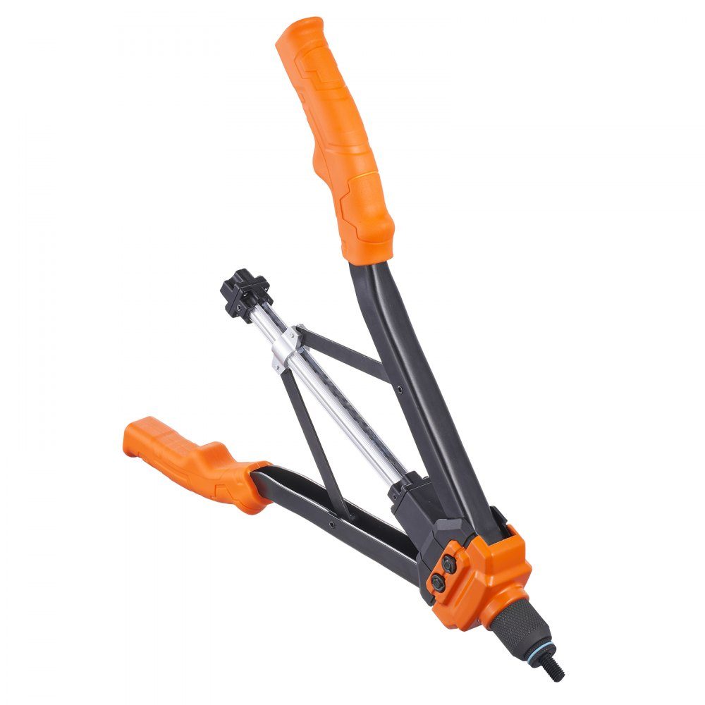 Rivet nut pliers set blind rivet nut pliers 410 mm, rivet pliers 13 sets of nuts and mandrels, rivet nut tool M3 M4 M5 M6 M8 M10 M12 professional hand rivet pliers, riveting machine threaded nut rivets