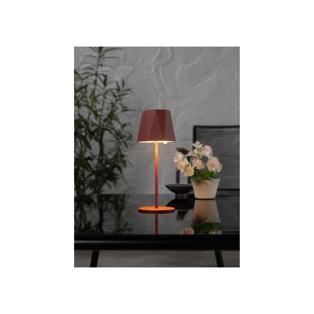 LIVARNO home LED-Akku-Tischleuchte, 1,4 W (rot)