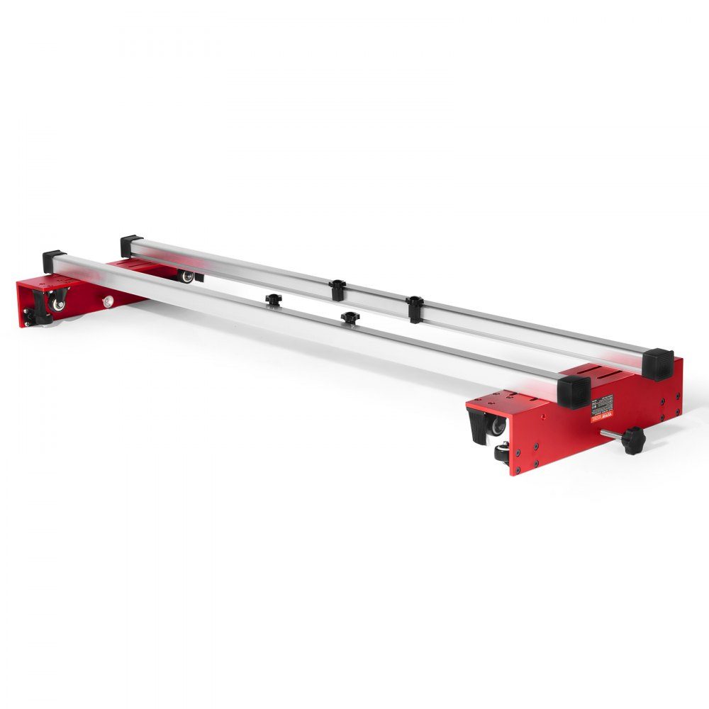 Gabarit de fraisage de visage 1525 mm, gabarit portable et facilement réglable pour lisser les panneaux, luge de fraisage pour le travail du bois, plan de coupe pour lisser le bois, bricolage