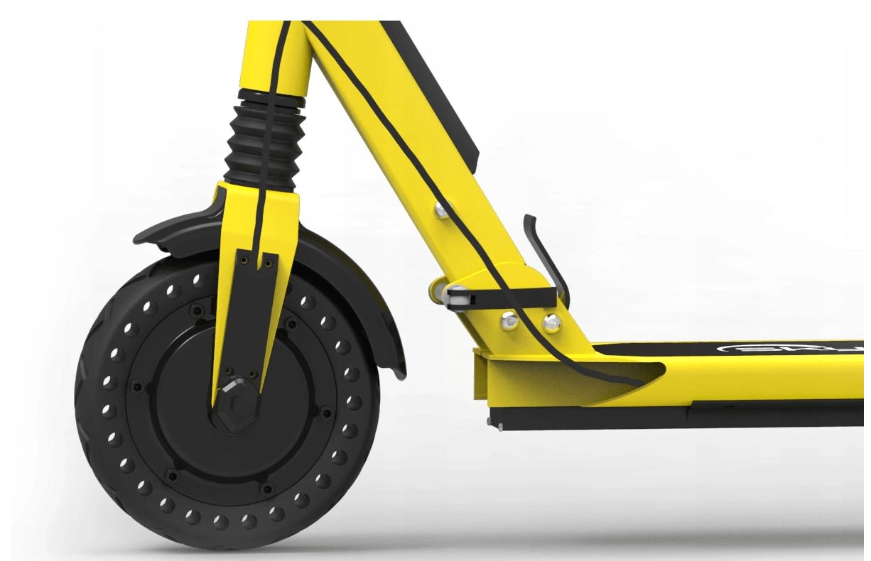 #DAYDEAL# Electric scooter Skymaster yellow complete set