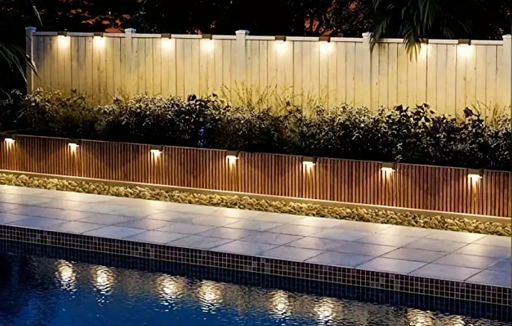 7 waterproof solar garden lights