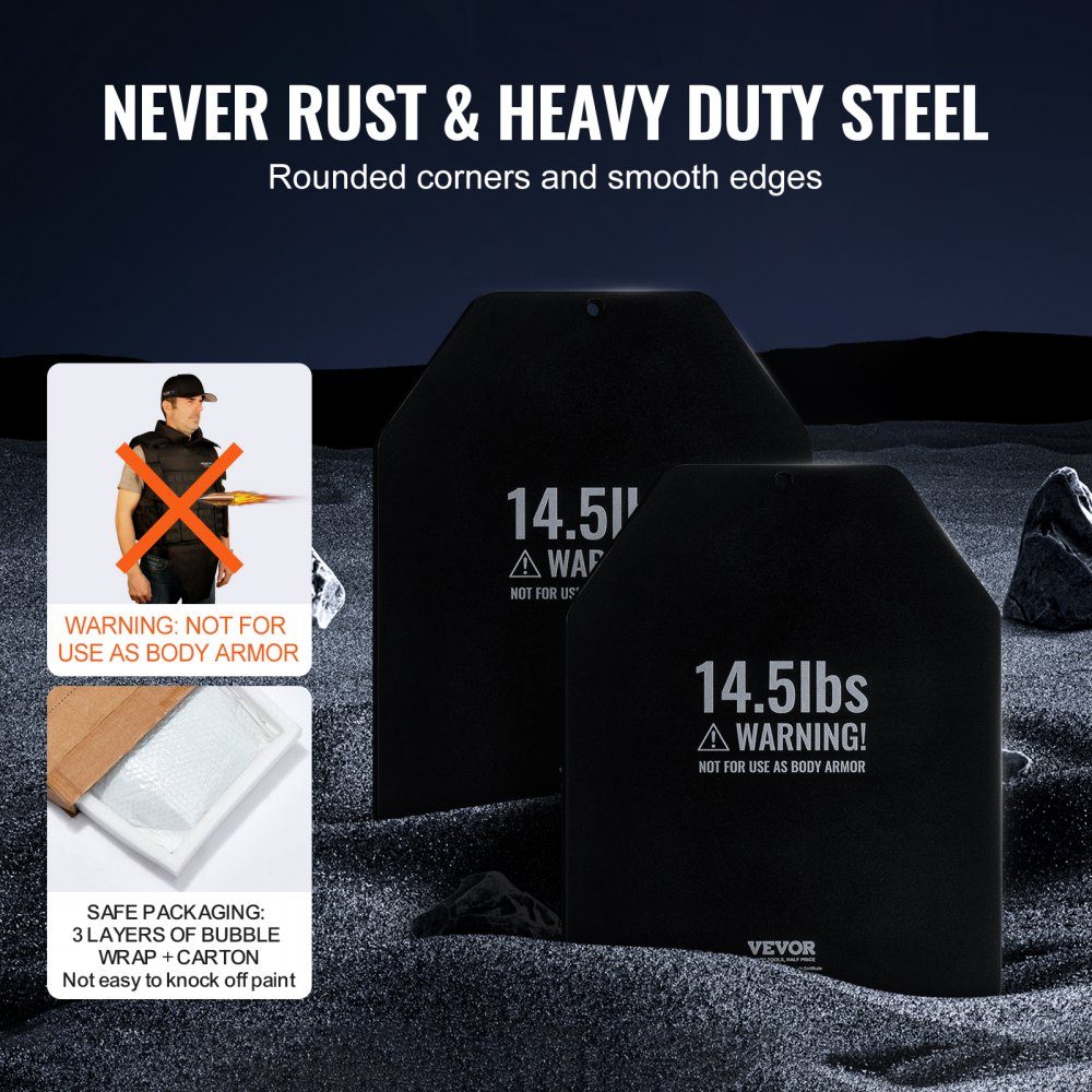 Gewichtsvest Halterschijven 15lb x 2 stuks Premium stalen halterschijven Voorgevormde ergonomische pasvorm - WODs Extra gewicht voor gewichtsvesten voor krachttraining Hardlopen Fitness