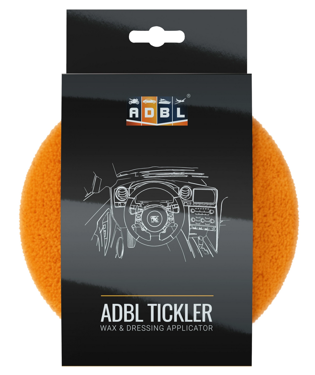 ADBL TICKLER APPLICATOR Z MICROFIBRY, DWA RODZAJE WŁOSIA – Artikelnr. HT-46978