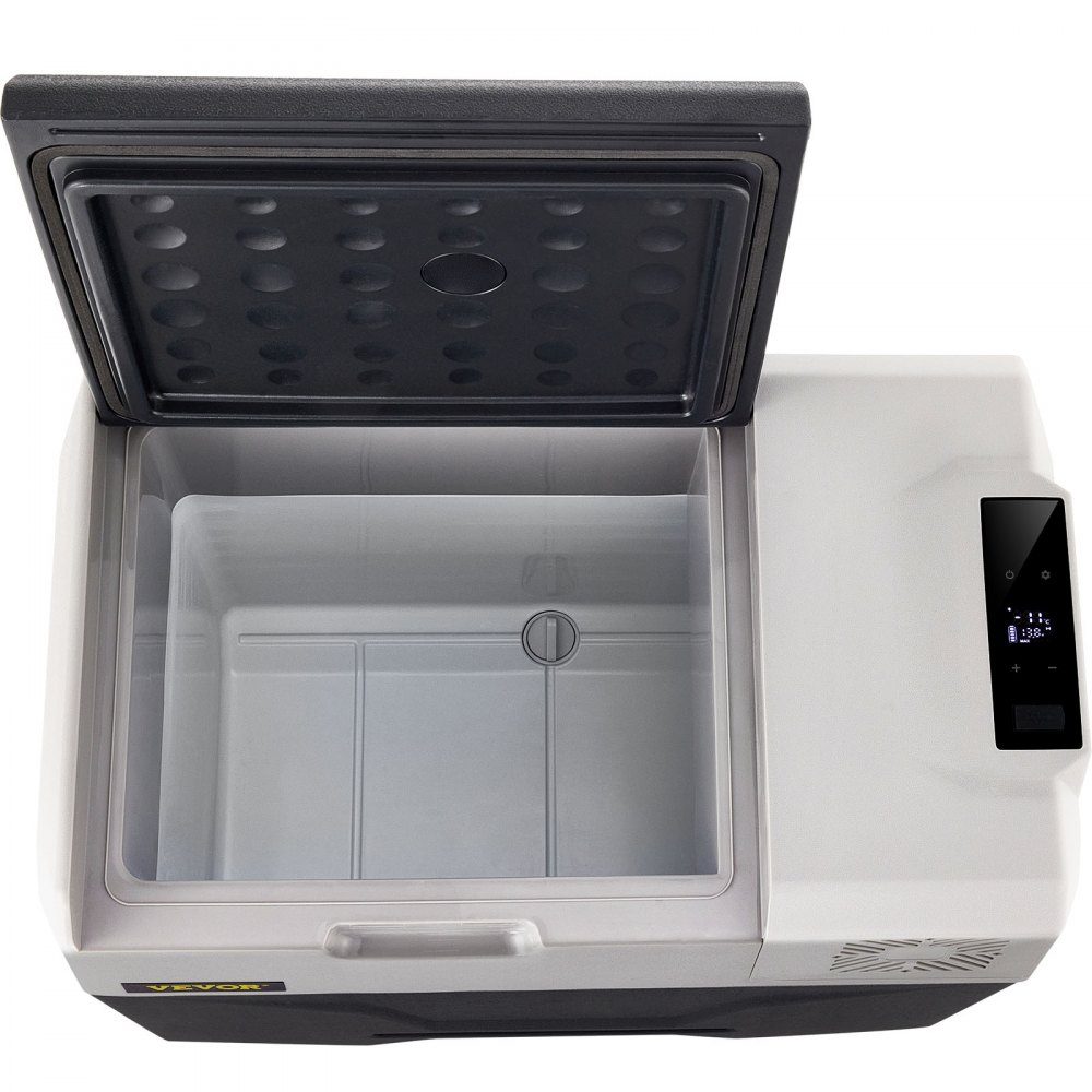 40L Auto Kühlschrank Kompressor Kühlbox Edelstahl Urlaub Isolierbox Mini Kühlschrank Kühlbox Auto und Steckdose