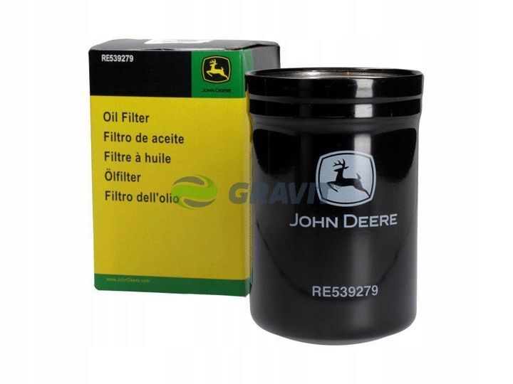ORYGINALNY filtr oleju silnikowego filtr oleju John Deere RE539279 ORYGINALNY filtr oleju silnikowego filtr oleju John Deere RE539279