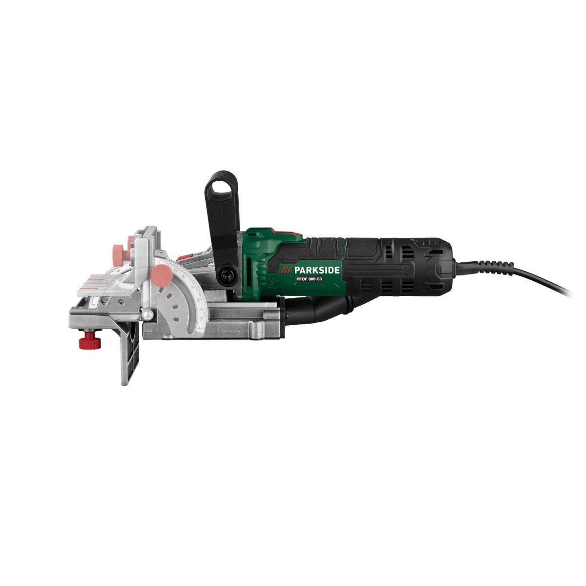 PARKSIDE® »PFDF 900 C3« platte deuvelfreesmachine, inclusief adapter voor stofafzuiging, 900 W