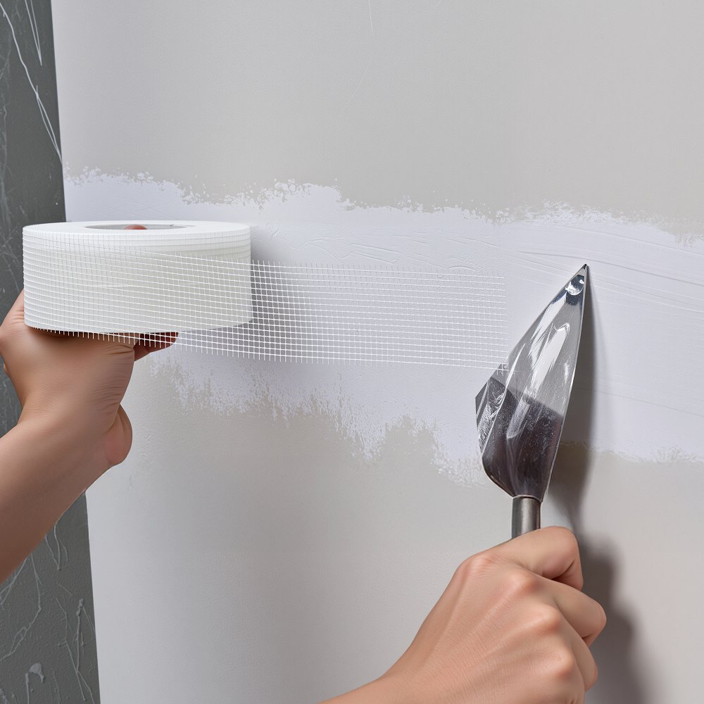 Fugenband, 50 mm B x 45 m L, 36 Rollen, selbstklebendes Glasfaser-Trockenbau-Reparaturband, Gewebeband für Reparatur- und Spachtelarbeiten für eine glatte, ebene Wandoberfläche Fugenband, 50 mm B x 45 m L, 36 Rollen, selbstklebendes Glasfaser-Trockenbau-Reparaturband, Gewebeband für Reparatur- und Spachtelarbeiten für eine glatte, ebene Wandoberfläche