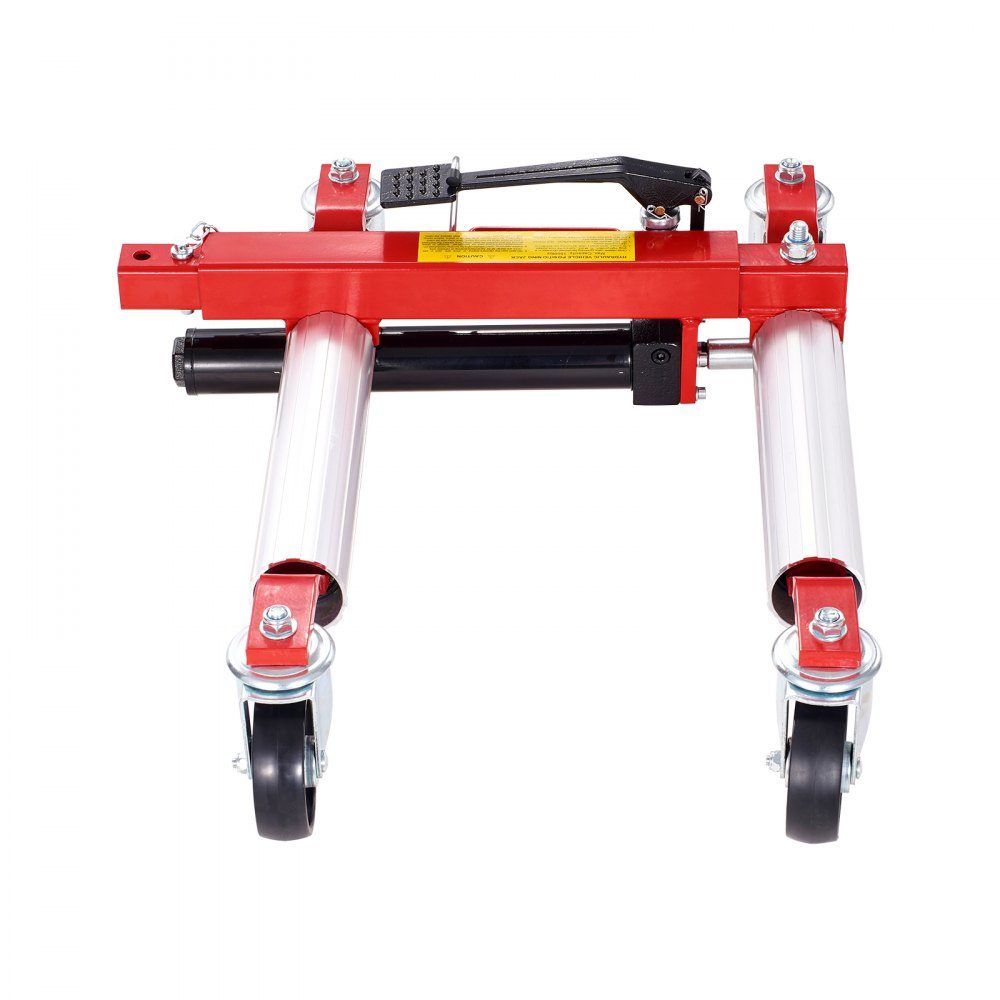 Wheel Car Tire Jack, Max Load Capacity: 680kg, Car Jack with 360° Rotating Wheels, Heavy Duty Hydraulic Car Jack for Vehicle Positioning for Car Repair