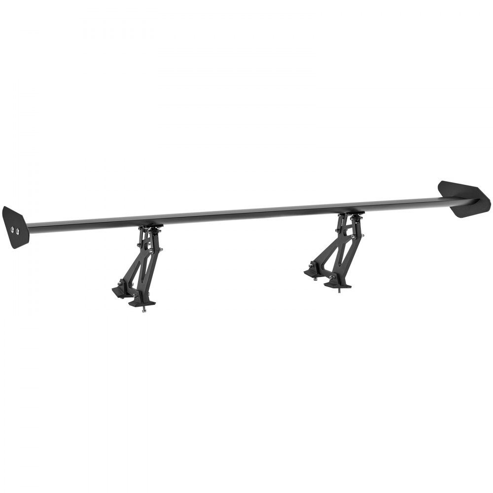 GT Wing autospoiler, 43,3 inch universele enkeldekspoiler, verstelbare lichtgewicht aluminium auto achterspoilervleugel, racespoiler BGW/JDM Drift Zwart