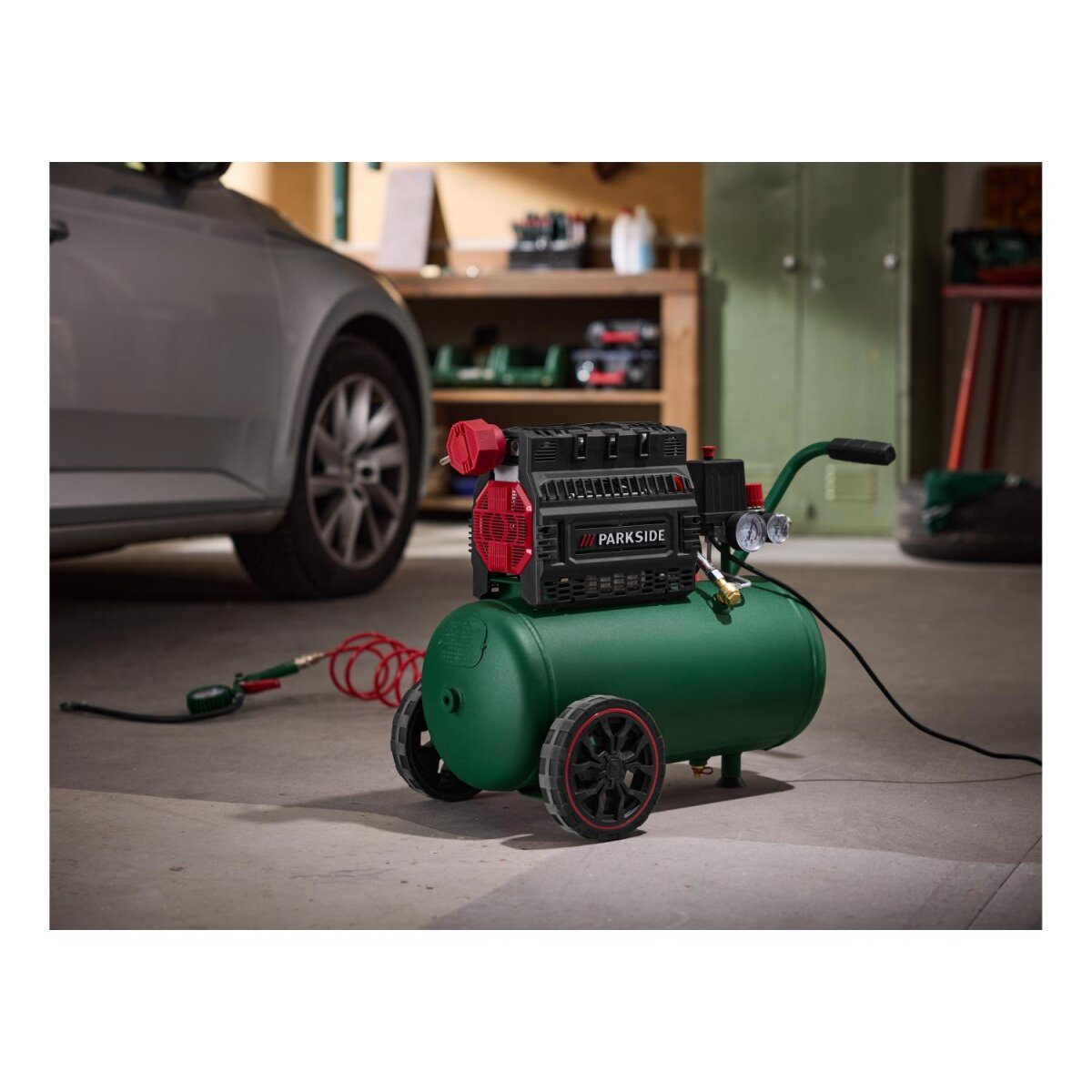PARKSIDE® Silent-Kompressor »PSKO 2410 B2«, 24l Kesselvolumen