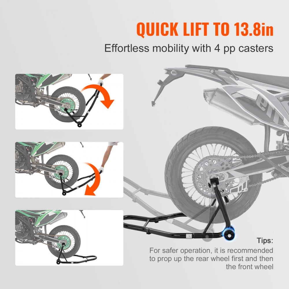 Motorradständer-Set Montageständer 0,39 t Tragkraft, U-Typ + L-Typ, 225-350 mm / 230-330 mm Heckmontageständer Motorradhebebühne Montagelift Montageheber, mit vier Rollen Montageständer Motorradständer-Set Montageständer 0,39 t Tragkraft, U-Typ + L-Typ, 225-350 mm / 230-330 mm Heckmontageständer Motorradhebebühne Montagelift Montageheber, mit vier Rollen Montageständer
