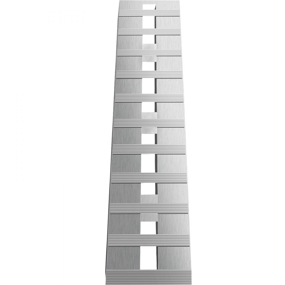 1520 x 305 mm aluminium oprijplaten, 2 stuks ATV-oprijplaten, laadrampen, laadvermogen van 2722 kg, tot 406 mm laadhoogte – Artikelnr. HT-22252