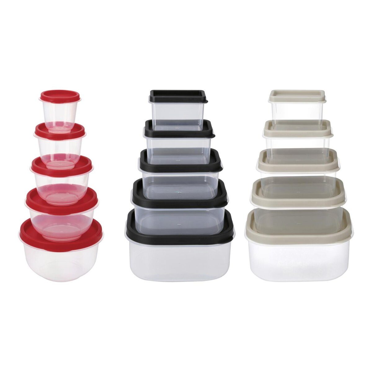 SILVERCREST® voedselbewaarcontainers set van 5