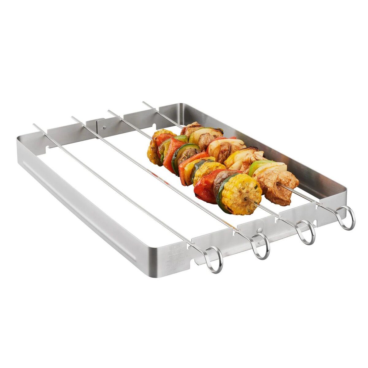 GRILLMEISTER Grillspieße-Set, Edelstahl (5-teilig)