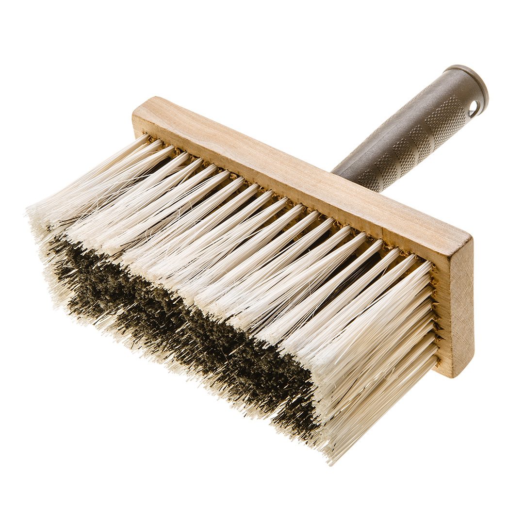 A bench brush