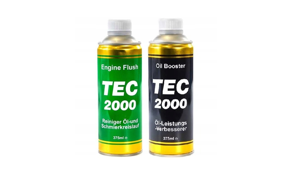 Additif premium TEC 2000 set rinçage moteur + booster d'huile Additif premium TEC 2000 set rinçage moteur + booster d'huile