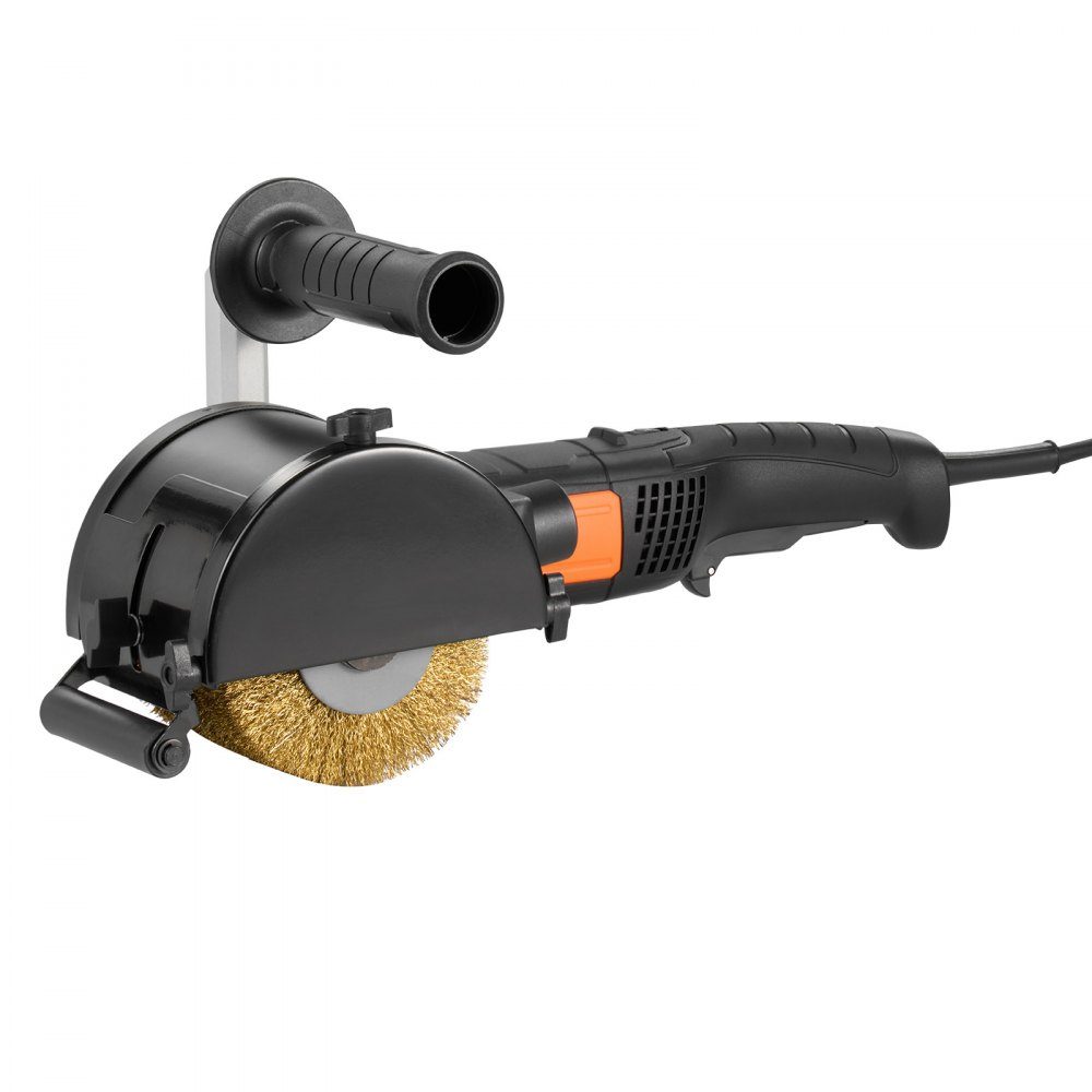Polishing Machine 1300W 6 Variable Speed ​​Surface Finishing Tool Portable Electric Metal Polishing Machine with Steel Wire Polishing Wheel for Stainless Steel