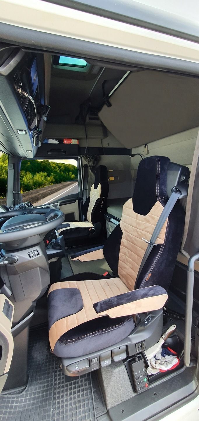 Handgefertigte hochwertige SITZBEZÜGE TIR MAN TGX TGA TGL TGM Komplettset ab 2020