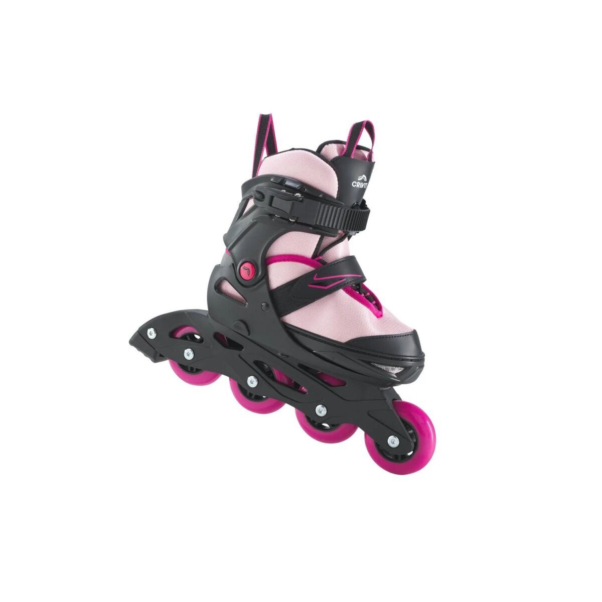 CRIVIT children's soft boat inline skates (pink/pink, 29-33)