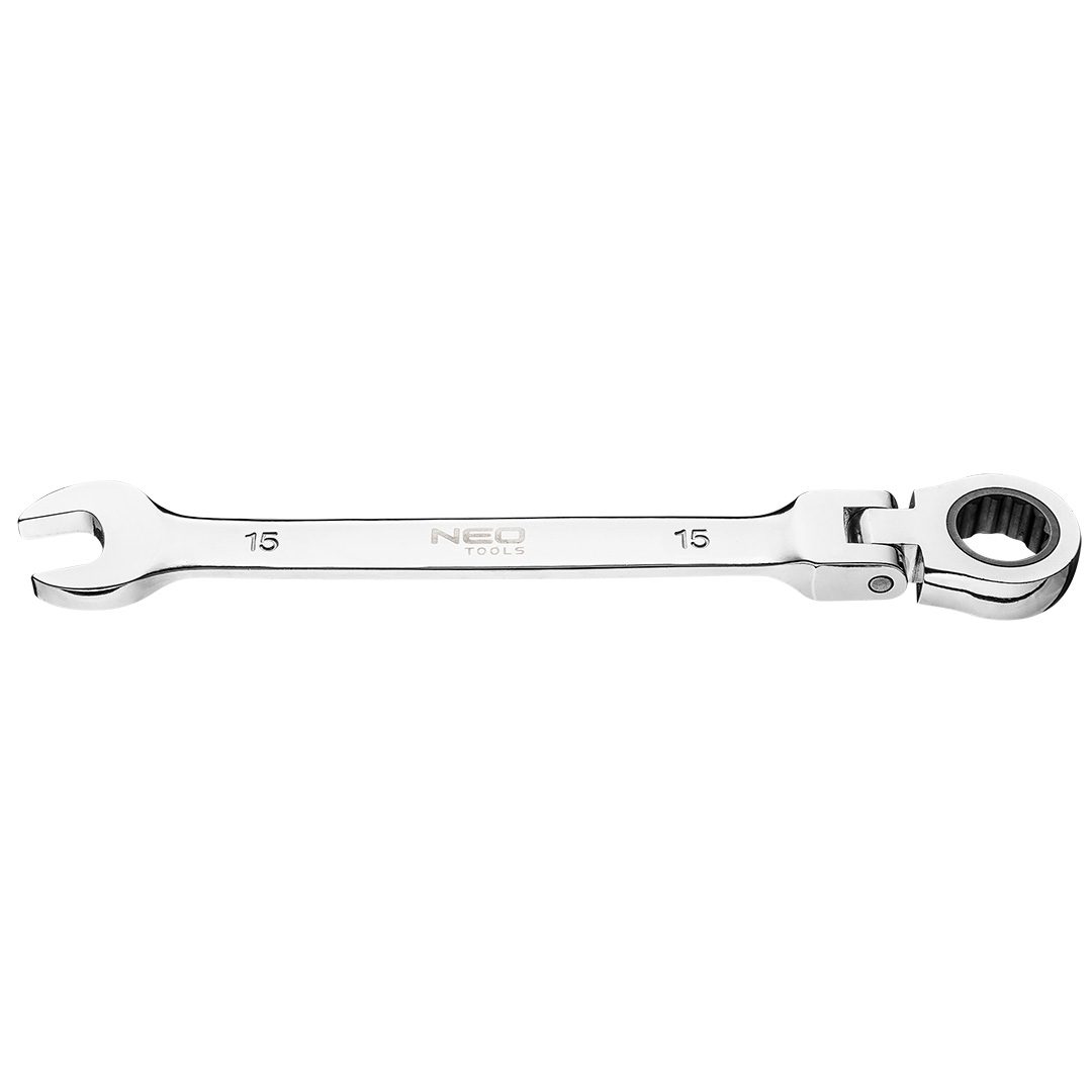 Ring-Maulschlüssel mit Gelenk und Ratsche