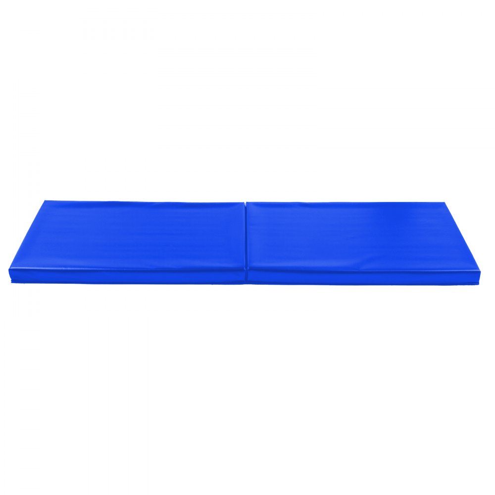 Gym Wall Pad (180 x 60 x 5 cm), Tear-Resistant Wall Mat, Removable High Density Foam Padding for Wall Mounting for Basketball Courts, Basement Protective Pad, Blue