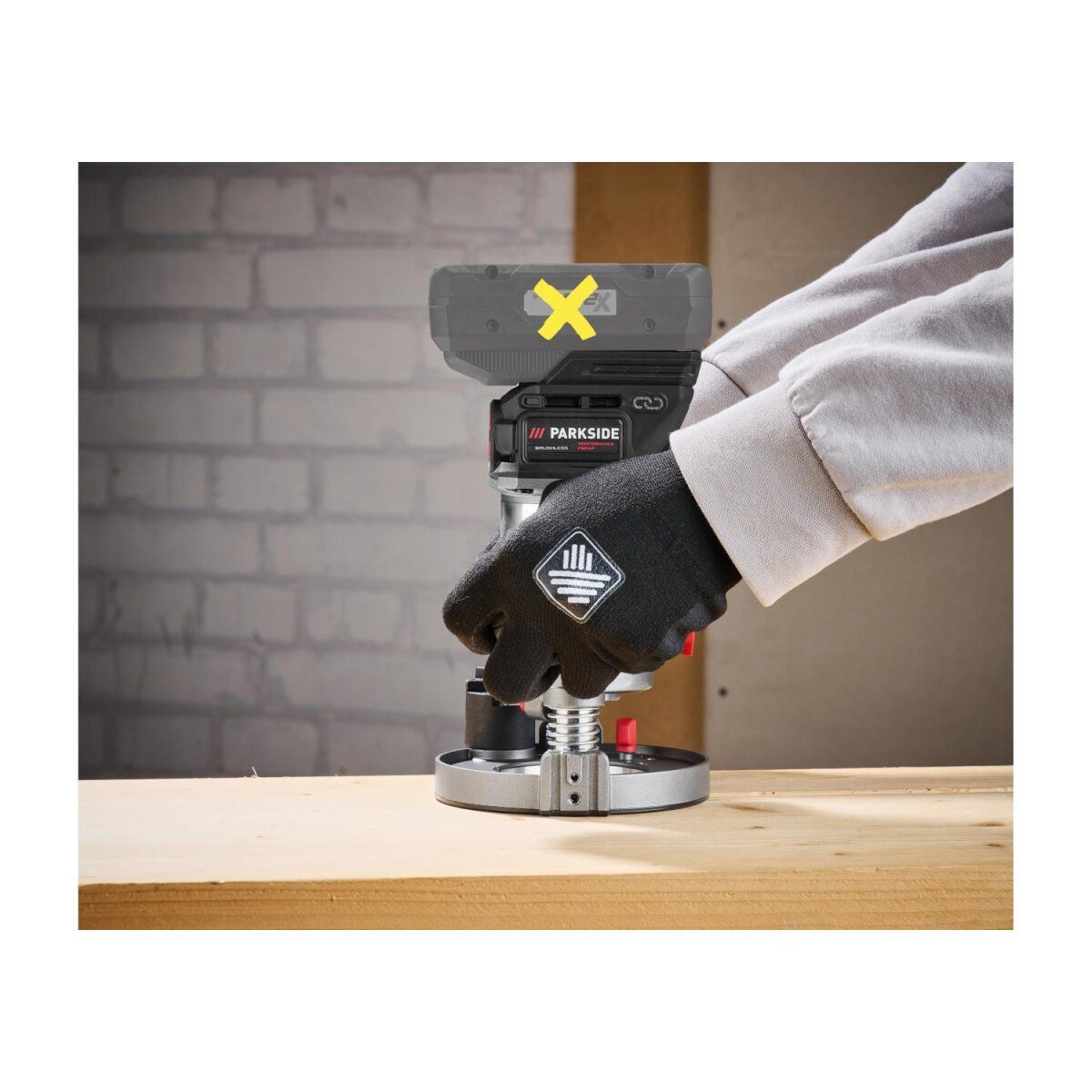 PARKSIDE PERFORMANCE® 20 V 3-in-1 Akku-Multifunktionsfräse PMFAP 20-Li A1, ohne Akku und Ladegerät