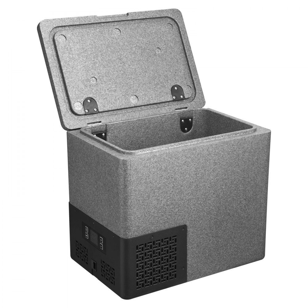 Glacière à compresseur 20 L, Réf. rigérateur de voiture en EPP ultraléger, glacière électrique avec contrôle par application, 12 V/24 V DC, -10 °C à 10 °C, pour camions, camionnettes, camping-cars, SUV, bateaux, voyages et camping