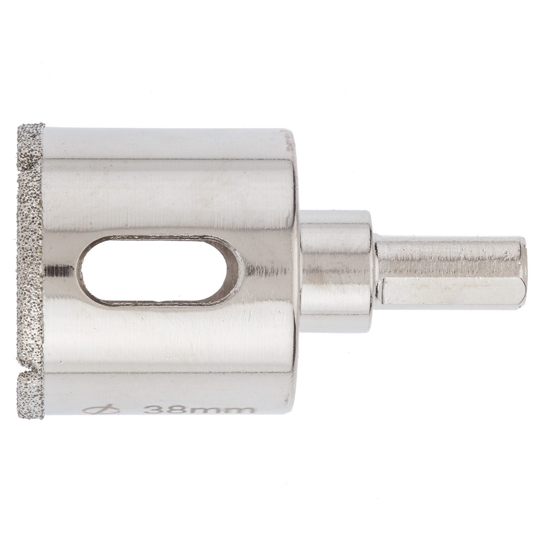 Diamond drill for stoneware