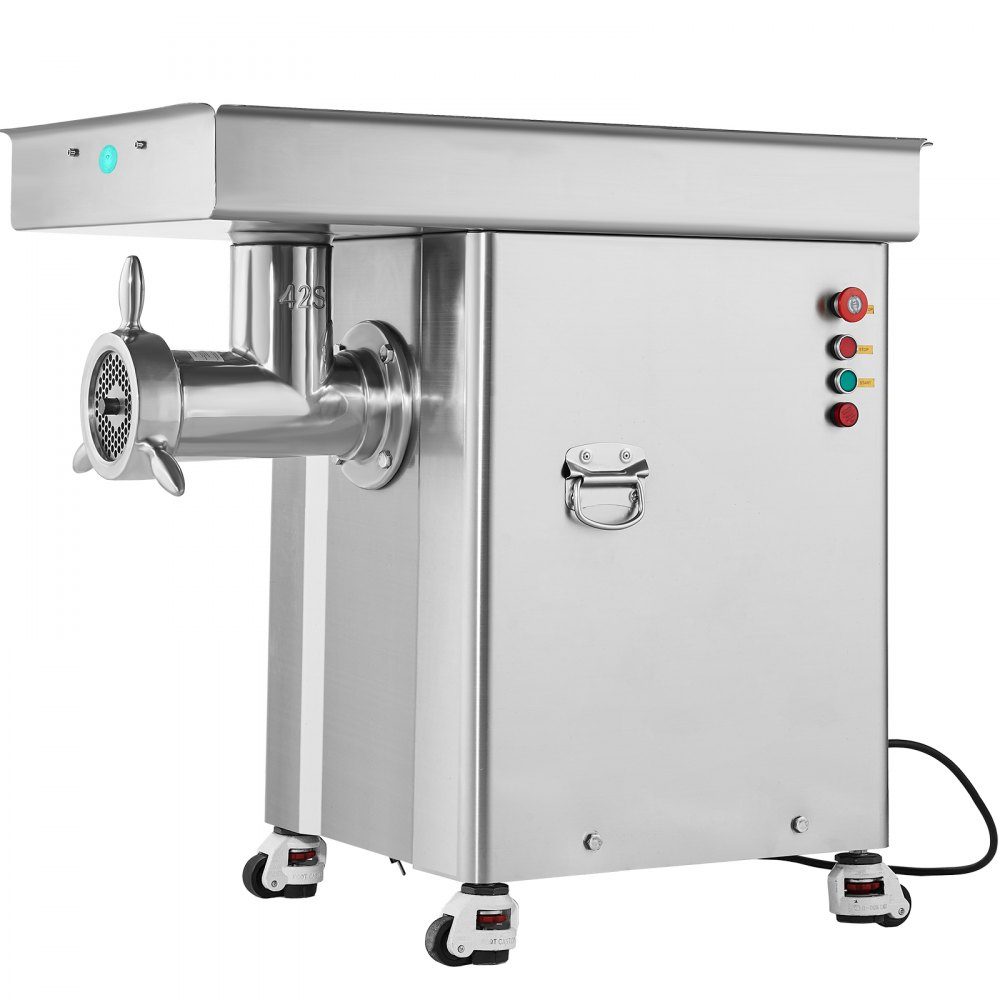 Commercial Meat Grinder 16.65kg/min 4000W Electric Meat Grinder with Blades and Grinding Plates Electric Sausage Machine Commercial Stainless Steel Meat Grinder for Kitchen Restaurant Butcher Shop – Part No. HT-24036