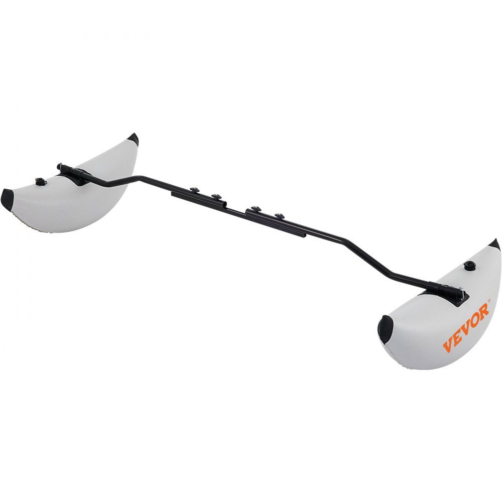 Kajak Outrigger-stabilisator 7-8ft verstelbare lengte waterfietsen 14" breedte vlotterstabilisatorset 2-delige wildwaterkajak drijvende PVC-balansaccessoires voor opblaasbare kanoboten