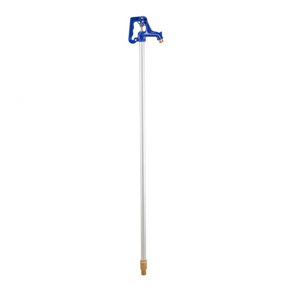 Frost Proof Garden Hydrant, 1595mm Outdoor Tap with 914.4mm Installation Depth, G 3/4" Pipe Connection, Lever Handle + Hand Wheel, Lead Free Hydrant for Garden and Farm Irrigation – Part No. HT-24656