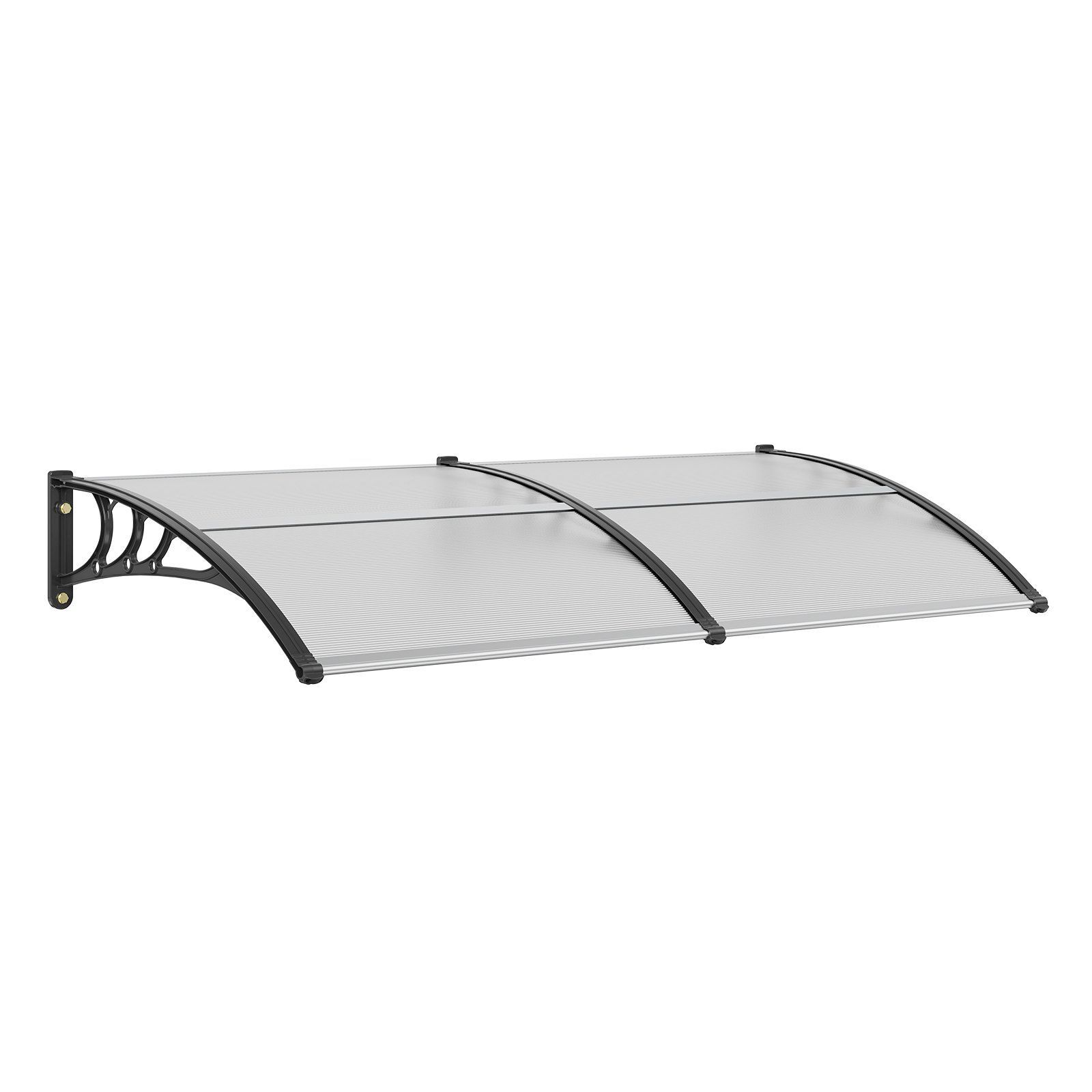 Front door canopy 965x1987mm UF50+ PC sun protection film Front door canopy PC film + ABS bracket + aluminum connector Desk canopy UV-resistant Front door canopy Desk arch canopy Front door canopy 965x1987mm UF50+ PC sun protection film Front door canopy PC film + ABS bracket + aluminum connector Desk canopy UV-resistant Front door canopy Desk arch canopy