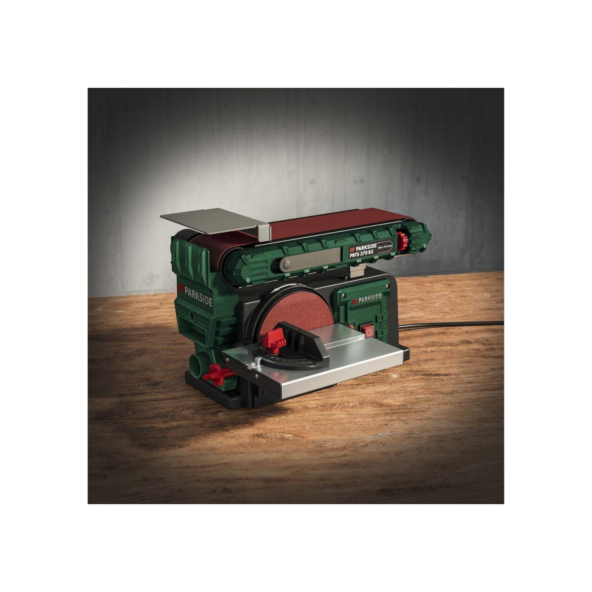 PARKSIDE® Band- und Tellerschleifer PBTS 370 B3