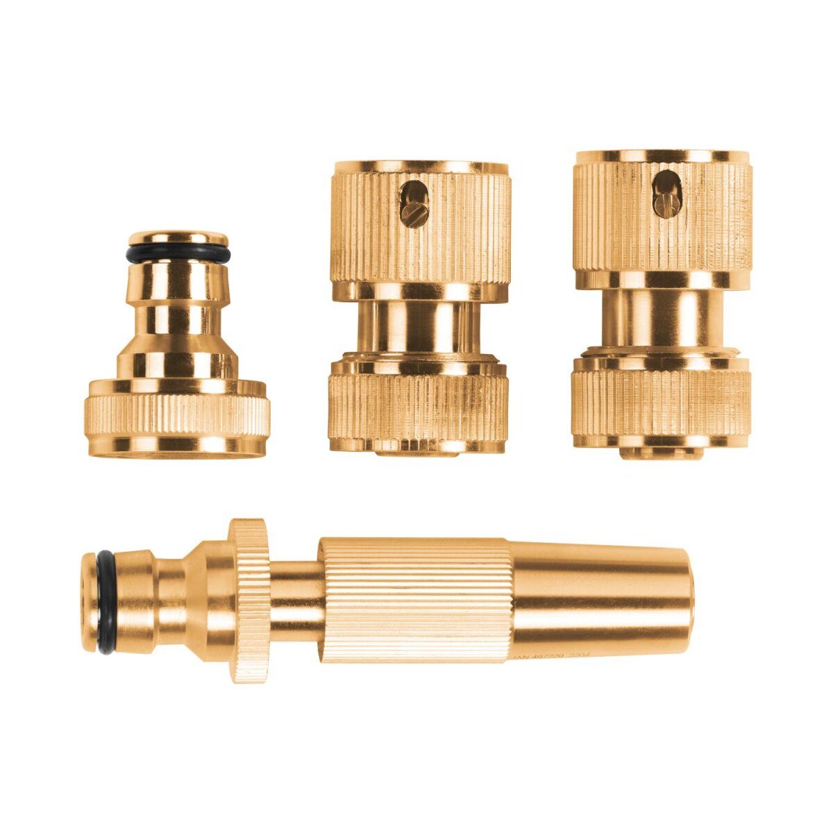 PARKSIDE® messing aansluitsysteem / 2-weg messing verdeler / messing kraan / messing tuinsproeier