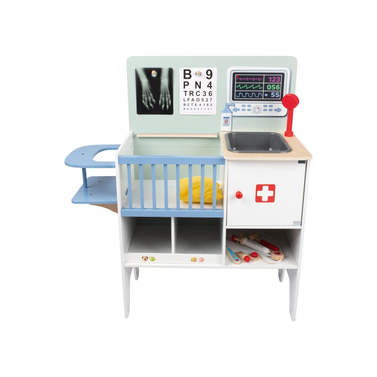 Speelse 2-in-1 babykliniek en dierenarts, 9-delig, anders