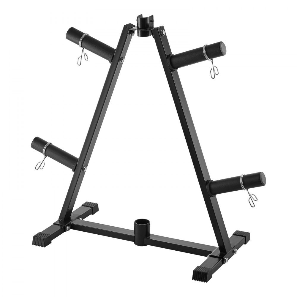 Support de plaque de poids, cadre en A, arbre pour plaques de poids de 2 pouces, arbre de plaque de poids, capacité de charge de 300 livres, support de stockage de poids, support de rangement pour haltères
