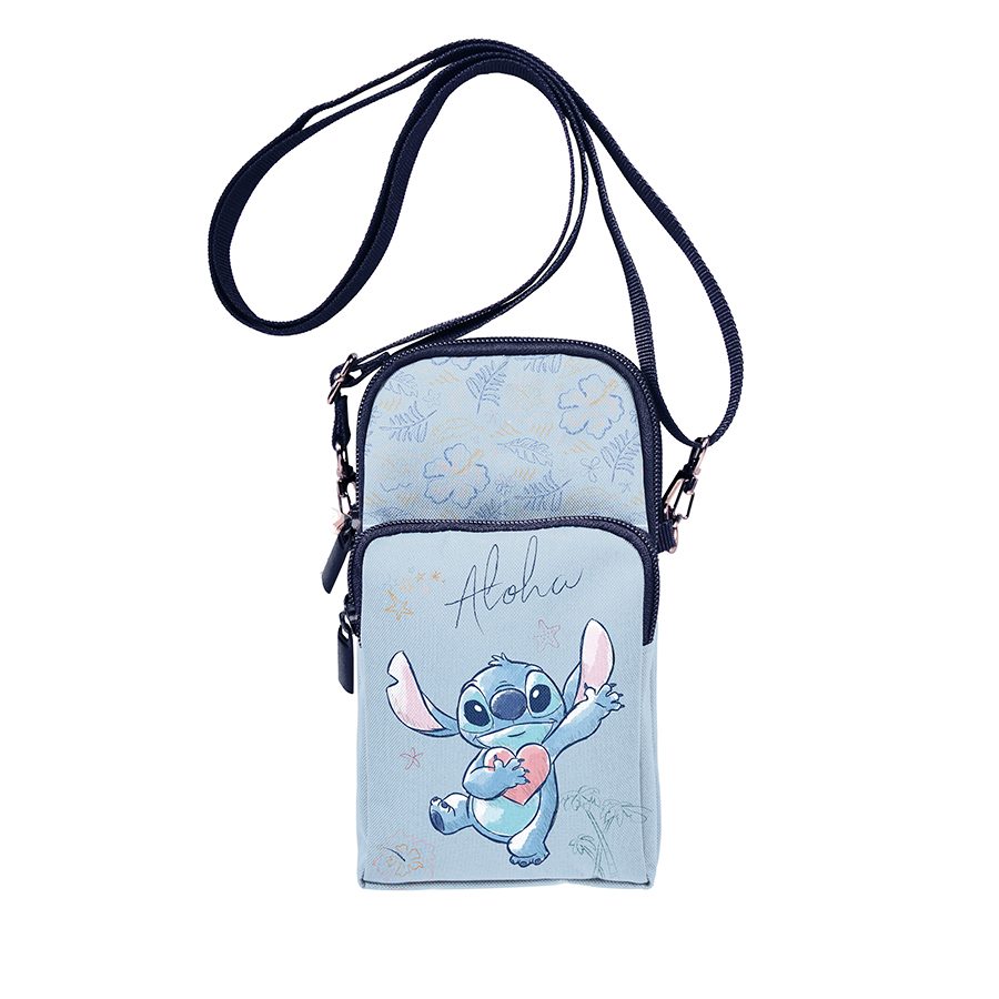 Saszetka au téléphone Stitch - Blue Aloha
