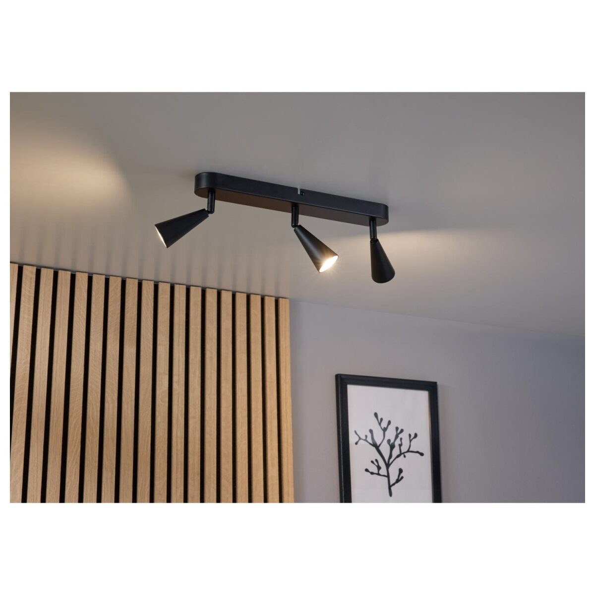 LIVARNO home LED plafondlamp, 3 spots, warm wit