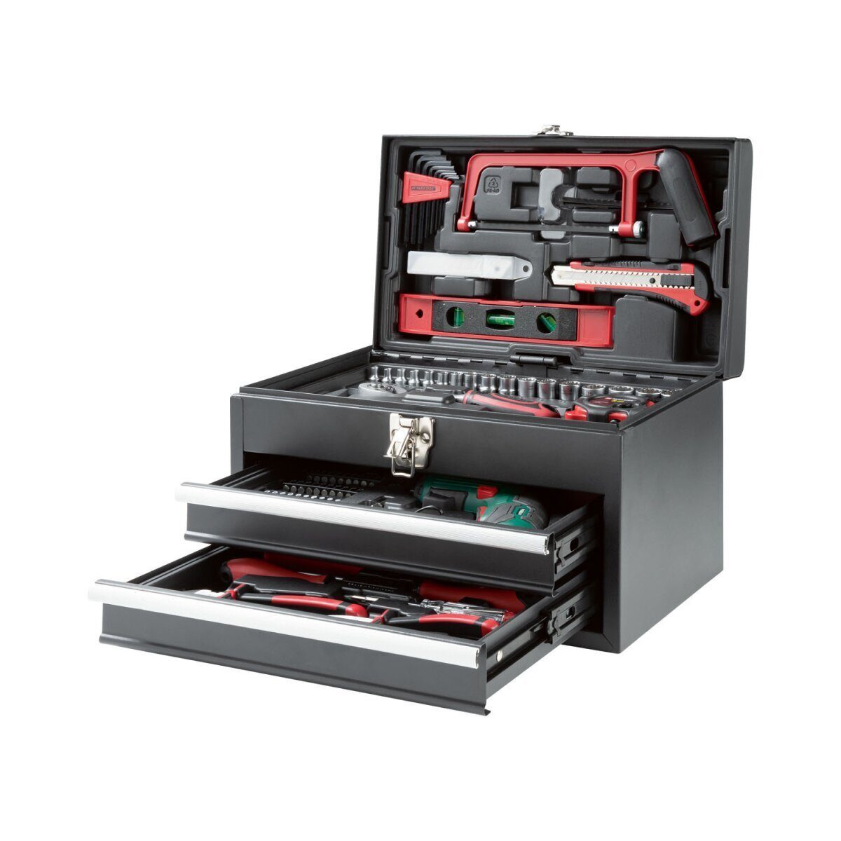 *SALE* PARKSIDE® Werkzeugkoffer Metall »PWBM A1«, mit 4V-Batterie
