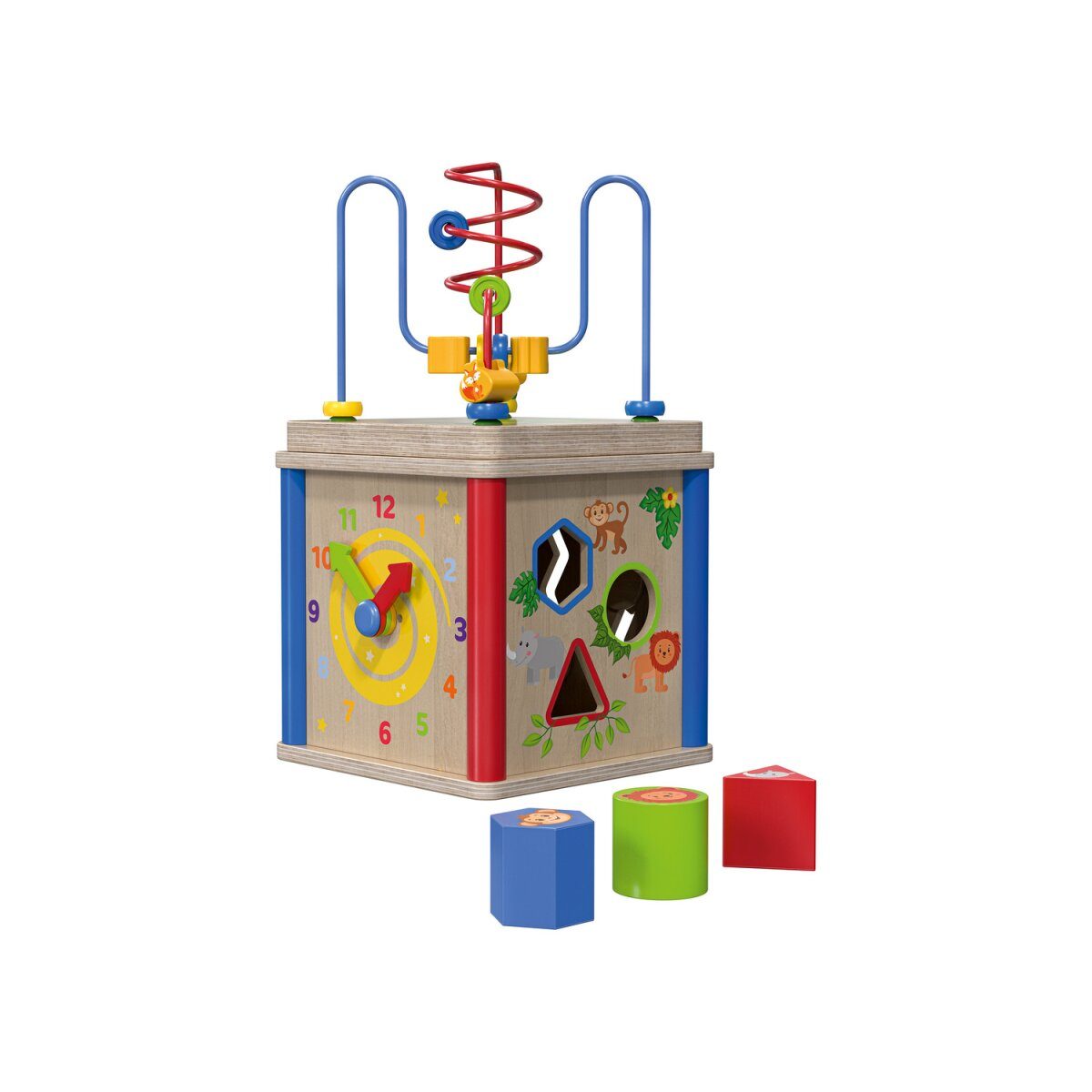 Playful motor skills game made of wood, model 2023