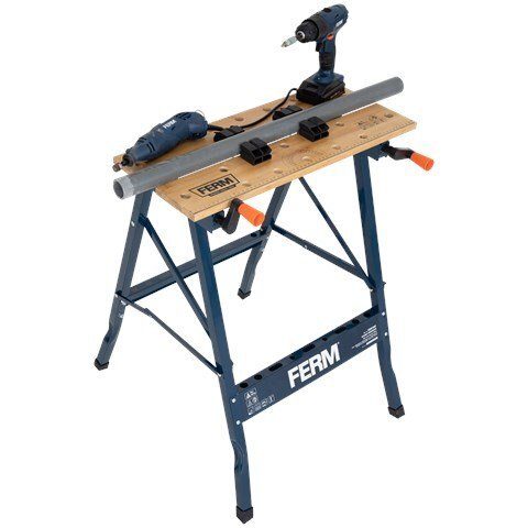 Ferm® Arbeits- und Spanntisch 64 x 51 x 75 cm 150 kg Tragkraft