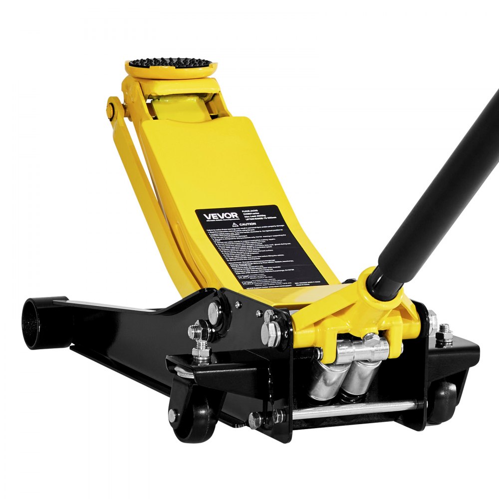 Trolley Jack Laag profiel autokrik 2T dubbele zuiger snelliftpomp 75-505 mm hefbereik Hydraulische krik voor sportwagen Sedan Racewagen Jack Trolley Jack Laag profiel autokrik 2T dubbele zuiger snelliftpomp 75-505 mm hefbereik Hydraulische krik voor sportwagen Sedan Racewagen Jack