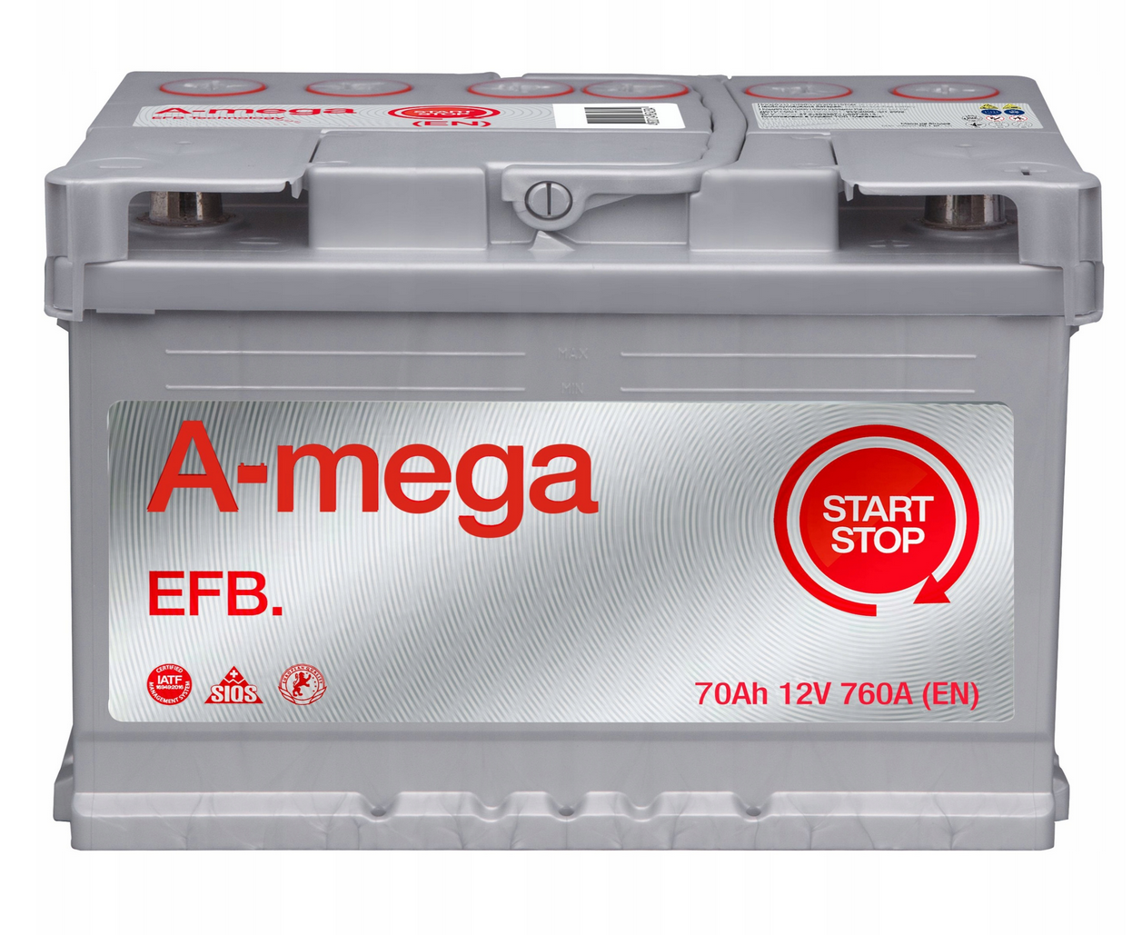 Amega Efb Start&Stop 70ah 760a P+