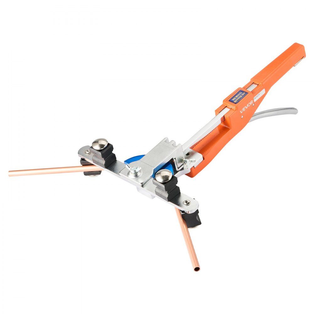 Pipe Bender 6-22mm Pipe Bender 90° Forward/Reverse Hand Bending Tool Bending Machine with 7 Color Aluminum Alloy Jaws for Copper Pipes in Air Conditioning and Refrigeration